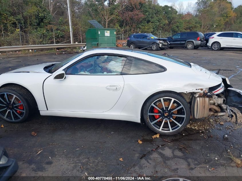 2014 Porsche 911 Carrera S VIN: WP0AB2A94ES122282 Lot: 40770455