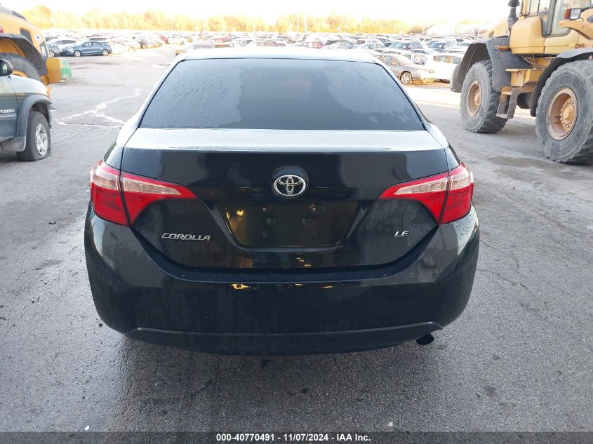 2017 Toyota Corolla Le VIN: 2T1BURHE0HC756270 Lot: 40770491