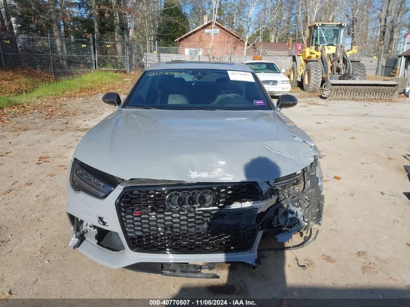 2018 Audi Rs 7 4.0T Performance VIN: WUAWRBFC5JN900221 Lot: 40770507