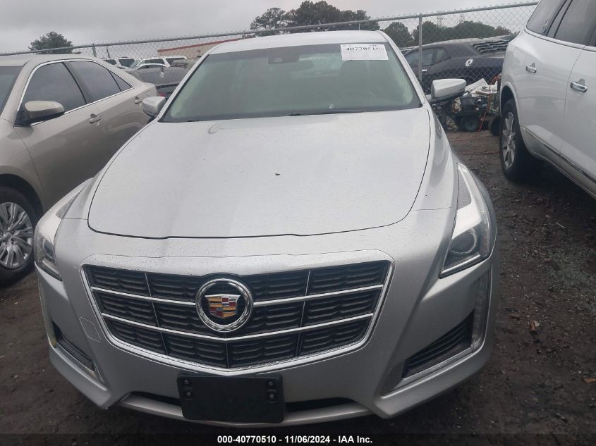 2014 Cadillac Cts Luxury VIN: 1G6AX5S39E0161509 Lot: 40770510