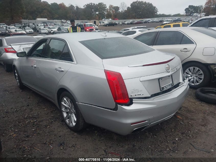 VIN 1G6AX5S39E0161509 2014 Cadillac CTS, Luxury no.3