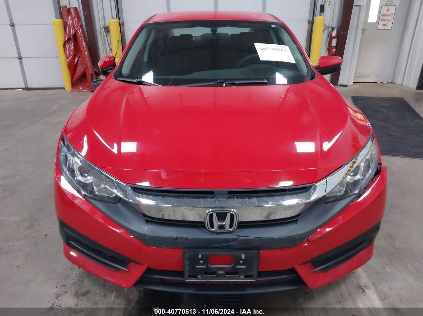 2018 Honda Civic Lx VIN: 2HGFC2F51JH537796 Lot: 40770513