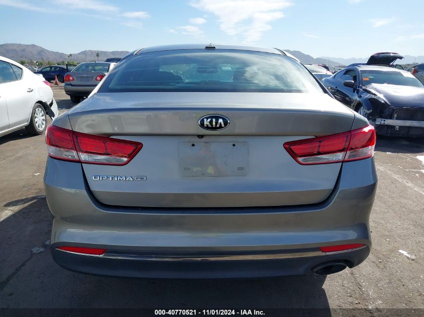 2017 Kia Optima Lx VIN: 5XXGT4L31HG144329 Lot: 40770521