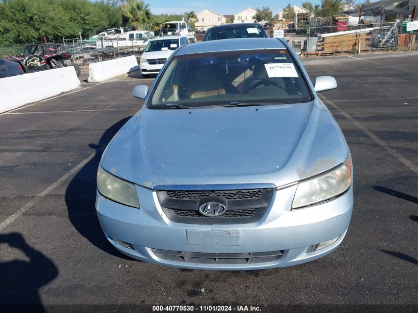 2006 Hyundai Sonata Gls VIN: 5NPEU46C56H175553 Lot: 40770530