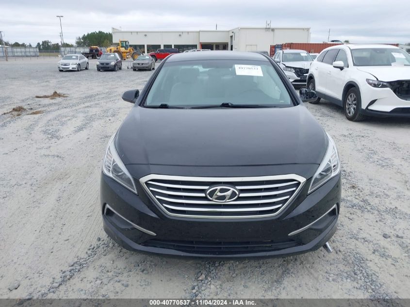 2016 HYUNDAI SONATA SE - 5NPE24AF4GH358192