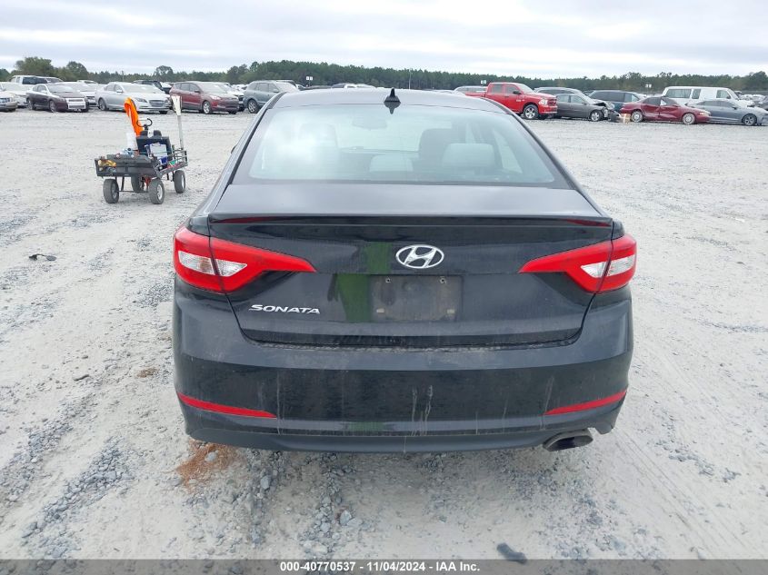 2016 HYUNDAI SONATA SE - 5NPE24AF4GH358192