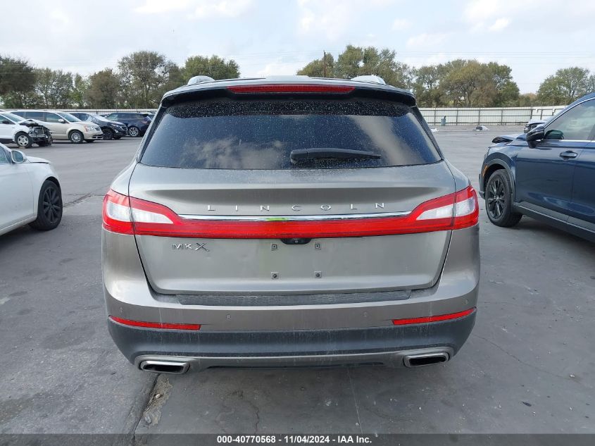 2016 Lincoln Mkx Reserve VIN: 2LMTJ6LR8GBL81113 Lot: 40770568