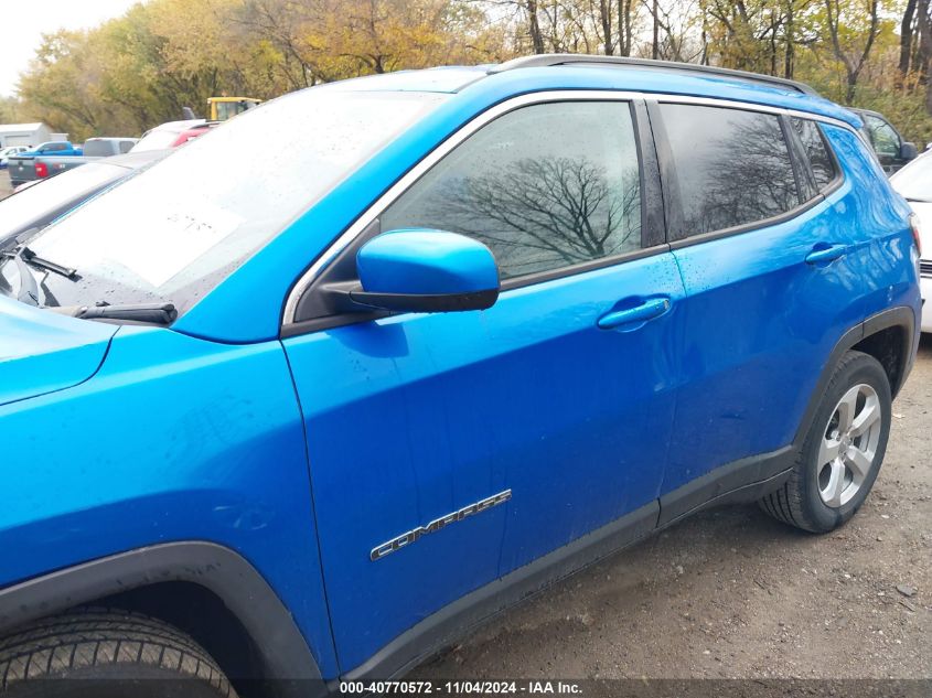 2018 Jeep Compass Latitude 4X4 VIN: 3C4NJDBB3JT308194 Lot: 40770572