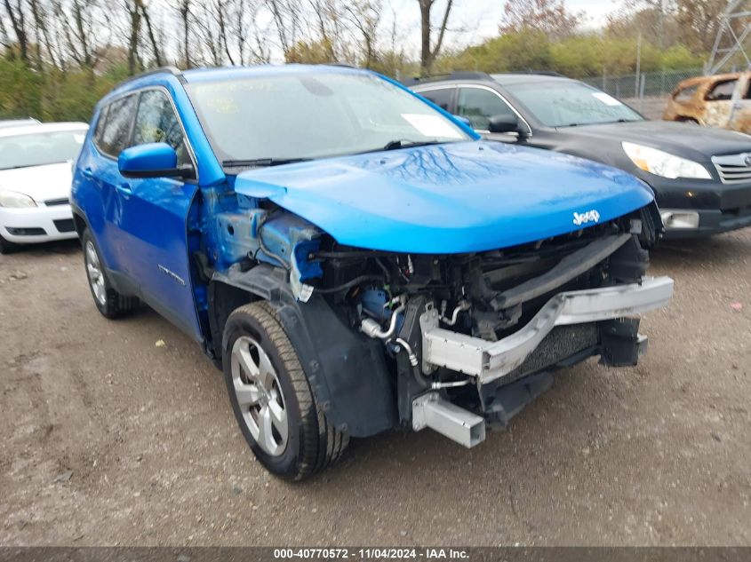 2018 Jeep Compass Latitude 4X4 VIN: 3C4NJDBB3JT308194 Lot: 40770572