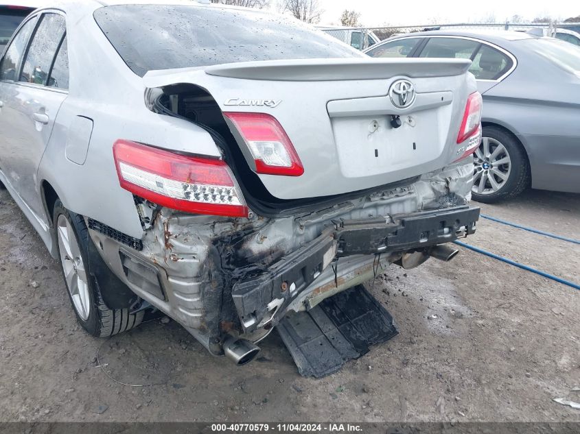 2010 Toyota Camry Se VIN: 4T1BF3EK6AU114805 Lot: 40770579