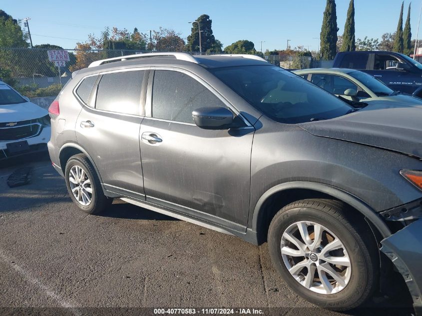 2017 Nissan Rogue Sv VIN: JN8AT2MT3HW152850 Lot: 40770583