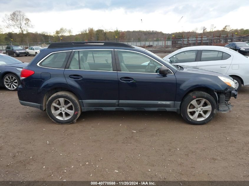 2014 Subaru Outback 2.5I VIN: 4S4BRBAC4E3270062 Lot: 40770588