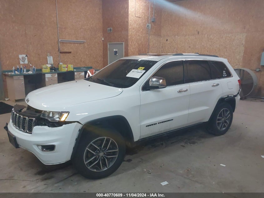 VIN 1C4RJFBG3JC251192 2018 JEEP GRAND CHEROKEE LIMITED 4X4