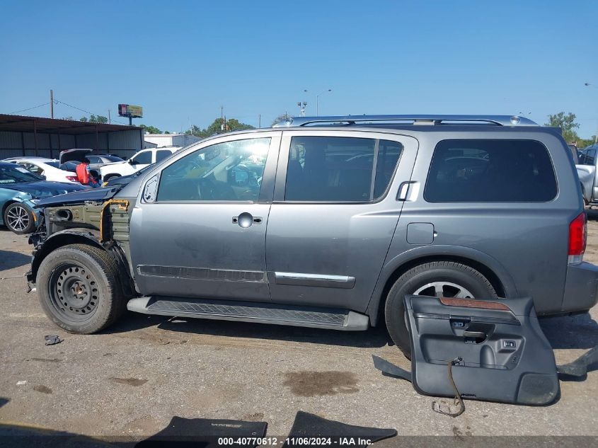 2014 Nissan Armada Platinum VIN: 5N1BA0NF3EN600858 Lot: 40770612