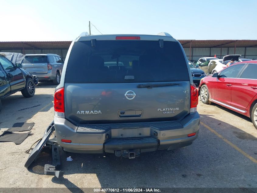 2014 Nissan Armada Platinum VIN: 5N1BA0NF3EN600858 Lot: 40770612