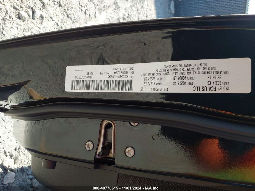 2015 Dodge Charger Se VIN: 2C3CDXBG7FH768149 Lot: 42667395