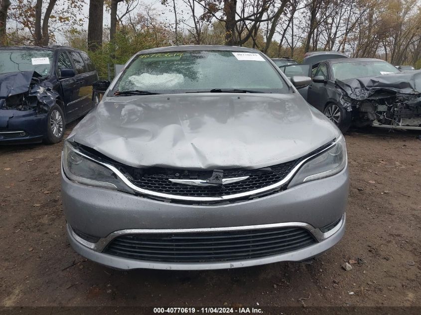 2015 Chrysler 200 Limited VIN: 1C3CCCAB5FN751181 Lot: 40770619