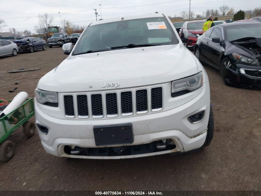 2014 Jeep Grand Cherokee Overland VIN: 1C4RJFCG0EC219868 Lot: 40770634