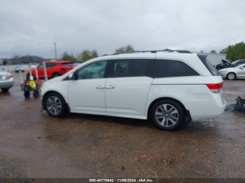 2014 Honda Odyssey Touring/Touring Elite VIN: 5FNRL5H97EB102371 Lot: 40770642