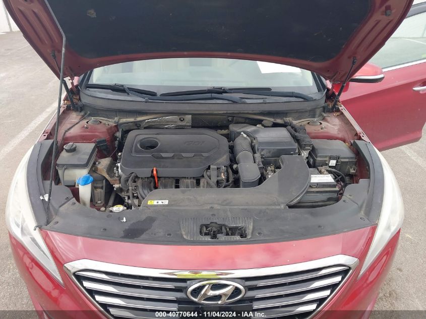 2015 Hyundai Sonata Limited VIN: 5NPE34AF9FH117529 Lot: 40770644