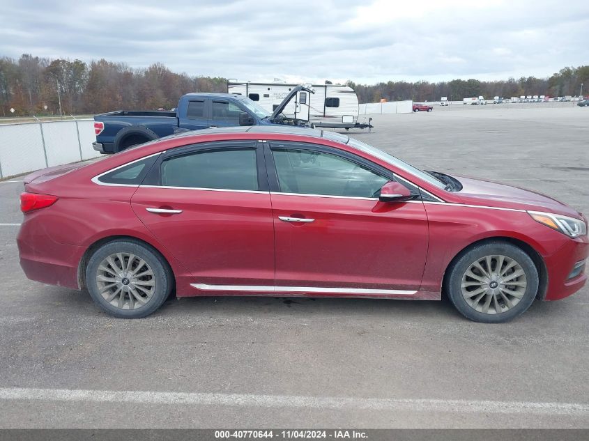 2015 HYUNDAI SONATA LIMITED - 5NPE34AF9FH117529