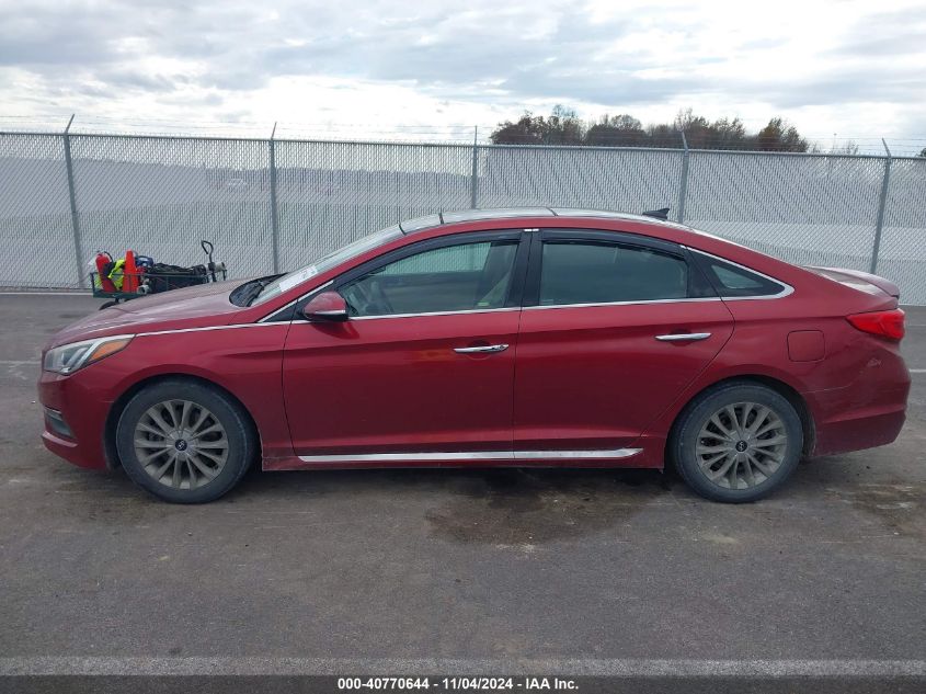 2015 HYUNDAI SONATA LIMITED - 5NPE34AF9FH117529