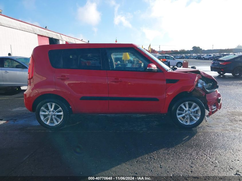 2012 Kia Soul + VIN: KNDJT2A61C7410019 Lot: 40770648