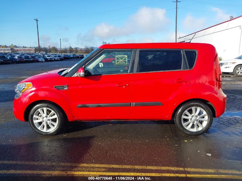 2012 Kia Soul + VIN: KNDJT2A61C7410019 Lot: 40770648