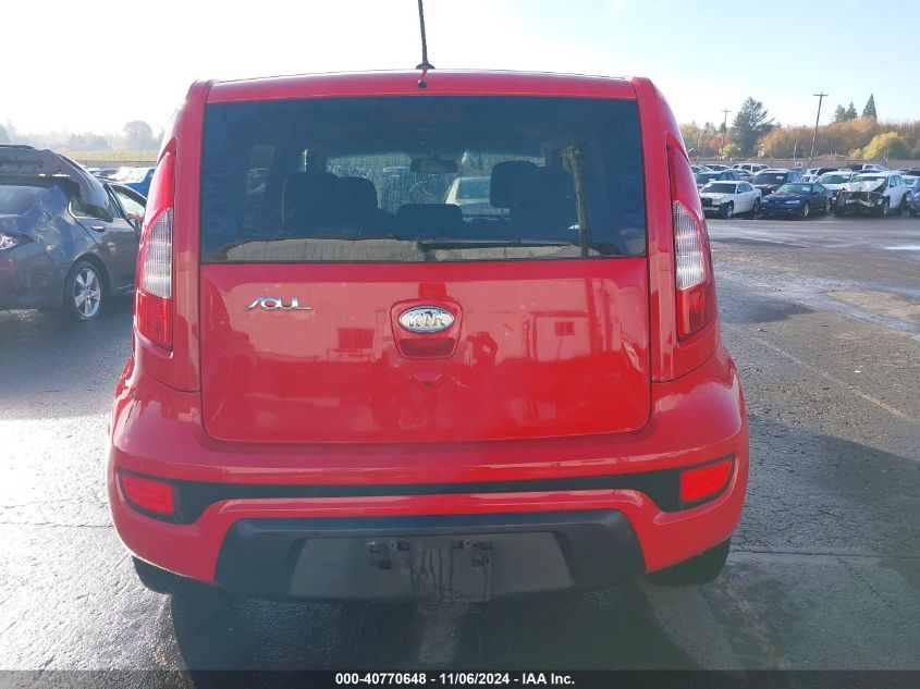 2012 Kia Soul + VIN: KNDJT2A61C7410019 Lot: 40770648