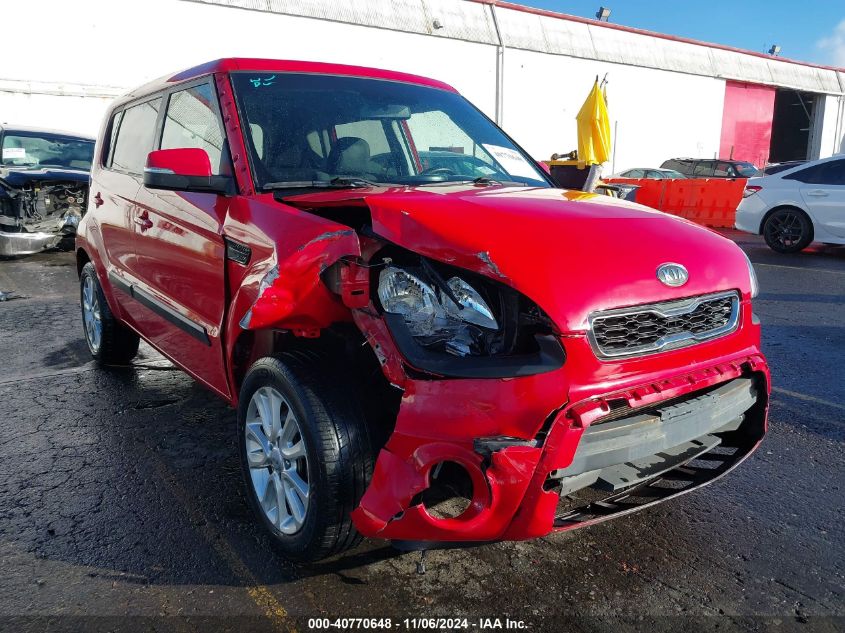 2012 Kia Soul + VIN: KNDJT2A61C7410019 Lot: 40770648