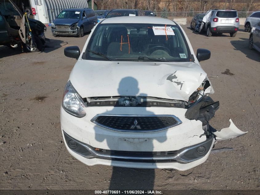 2019 Mitsubishi Mirage Le VIN: ML32A5HJ2KH004722 Lot: 40770651