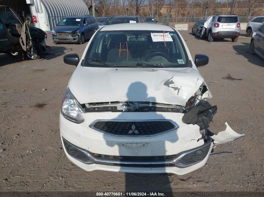 2019 Mitsubishi Mirage Le VIN: ML32A5HJ2KH004722 Lot: 40770651