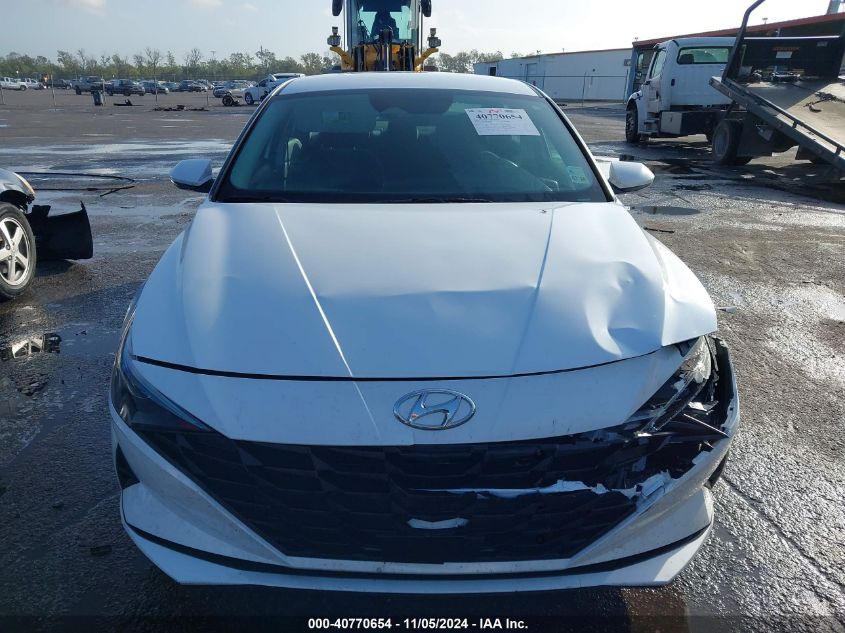 2022 Hyundai Elantra Sel VIN: 5NPLS4AG6NH079940 Lot: 40770654