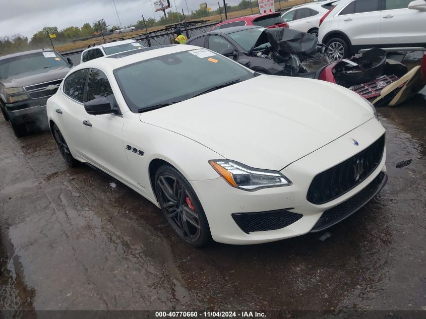 2019 Maserati Quattroporte Gts Gransport VIN: ZAM56PPS3K1320989 Lot: 40770660