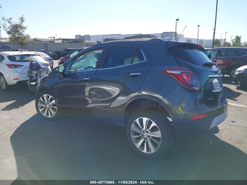 2017 Buick Encore Preferred VIN: KL4CJASB7HB172227 Lot: 40770665