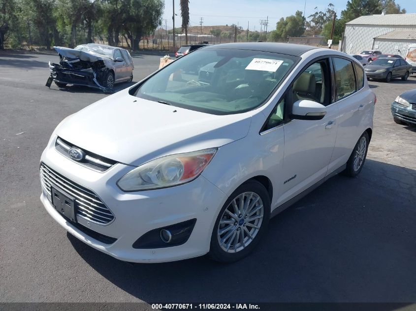 2013 Ford C-Max Hybrid Sel VIN: 1FADP5BU0DL503726 Lot: 40770671