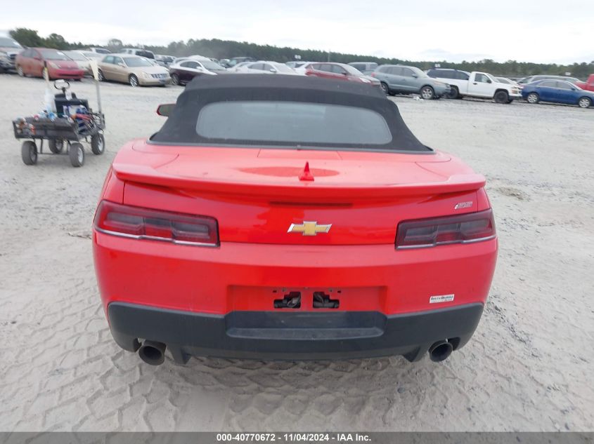 2015 CHEVROLET CAMARO 2SS - 2G1FK3DJ6F9209274