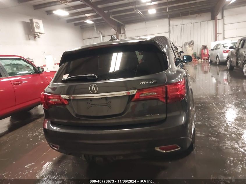 2014 Acura Mdx Technology Package VIN: 5FRYD4H45EB030642 Lot: 40770673