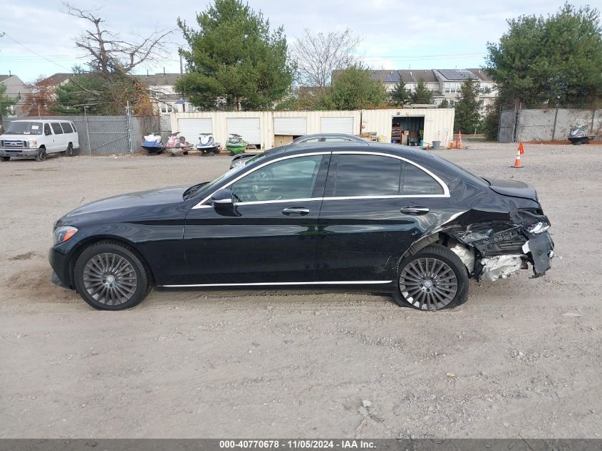 2015 Mercedes-Benz C 300 4Matic/Luxury 4Matic/Sport 4Matic VIN: 55SWF4KB5FU020462 Lot: 40770678