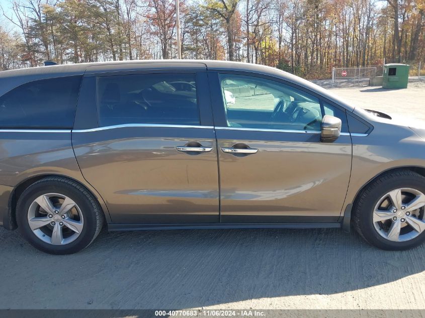 2018 Honda Odyssey Ex-L VIN: 5FNRL6H77JB095324 Lot: 40770683