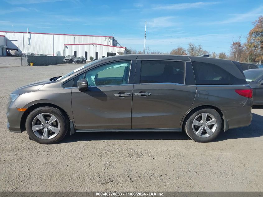 2018 Honda Odyssey Ex-L VIN: 5FNRL6H77JB095324 Lot: 40770683