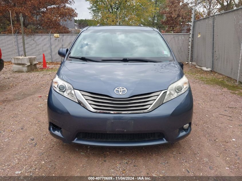 2013 Toyota Sienna Xle V6 8 Passenger VIN: 5TDYK3DC6DS349105 Lot: 40770689