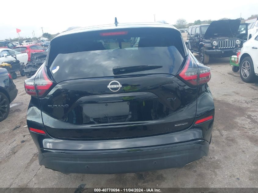 2023 Nissan Murano Sv Fwd VIN: 5N1AZ2BJ8PC102744 Lot: 40770694