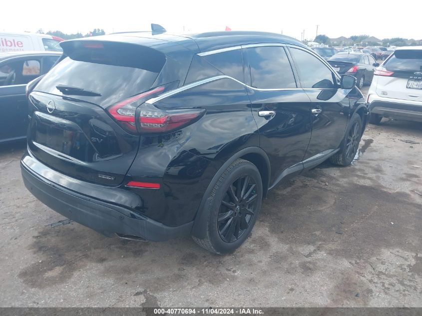 VIN 5N1AZ2BJ8PC102744 2023 Nissan Murano, Sv Fwd no.4