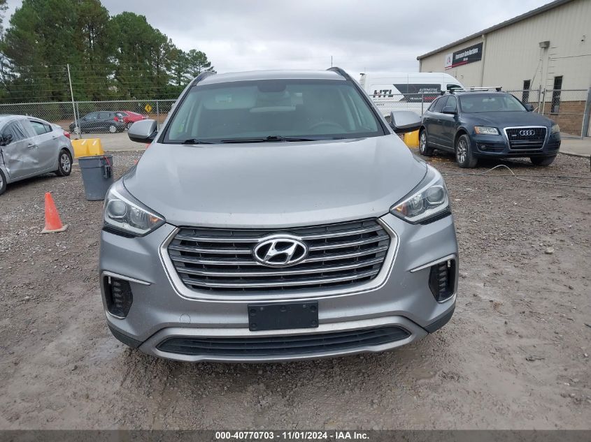 2017 Hyundai Santa Fe Se VIN: KM8SMDHF4HU166079 Lot: 40770703