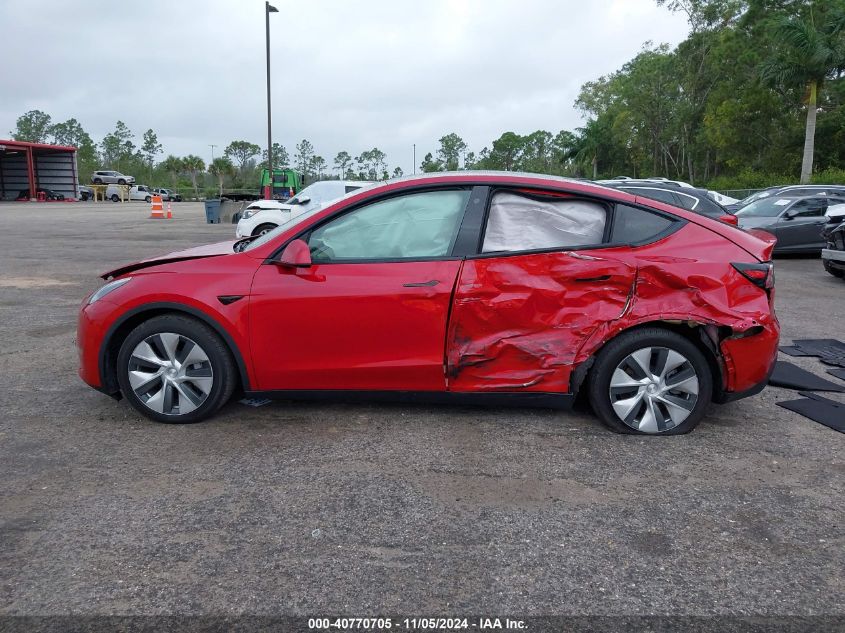 2021 Tesla Model Y Long Range Dual Motor All-Wheel Drive VIN: 5YJYGDEEXMF145788 Lot: 40770705