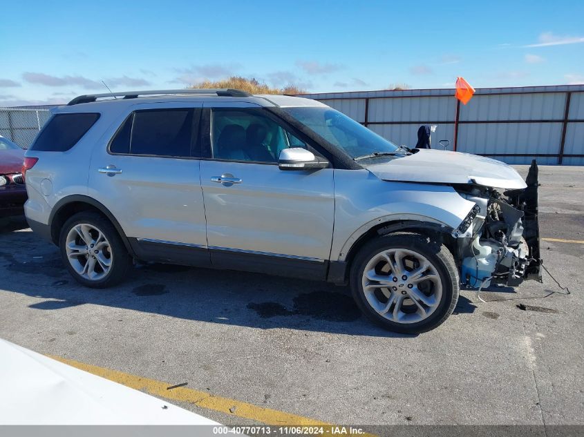 2015 Ford Explorer Limited VIN: 1FM5K8F87FGB10986 Lot: 40770713