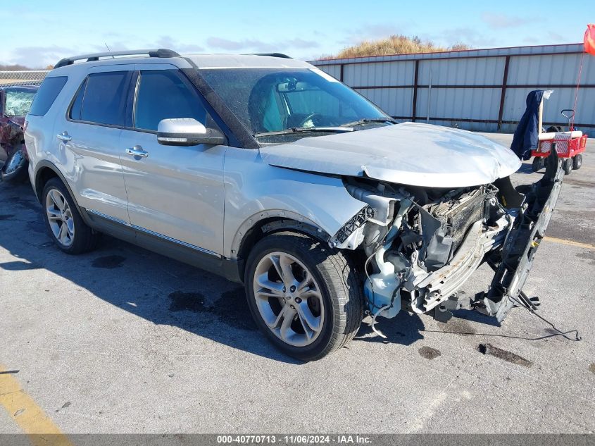 2015 Ford Explorer Limited VIN: 1FM5K8F87FGB10986 Lot: 40770713