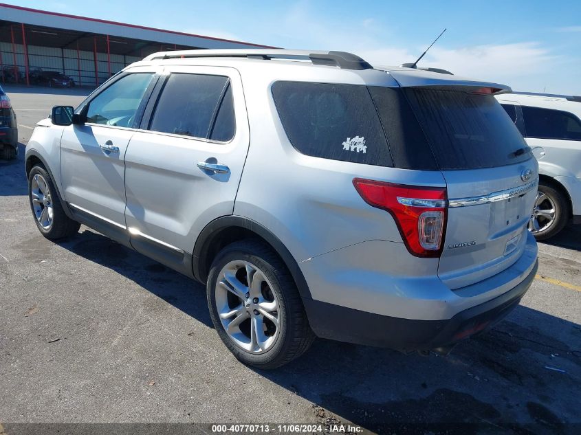 2015 Ford Explorer Limited VIN: 1FM5K8F87FGB10986 Lot: 40770713