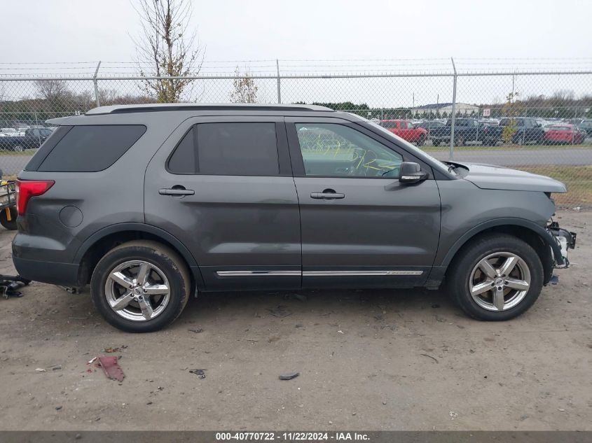 2016 Ford Explorer Xlt VIN: 1FM5K8D84GGD22751 Lot: 40770722